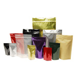 Stand up bag with zipper